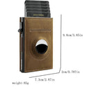 Slim Card Wallet for Men AirTag Tracking