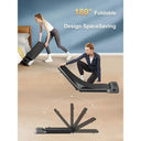 Foldable Under Desk Walking Pad Treadmill For Home Office Use