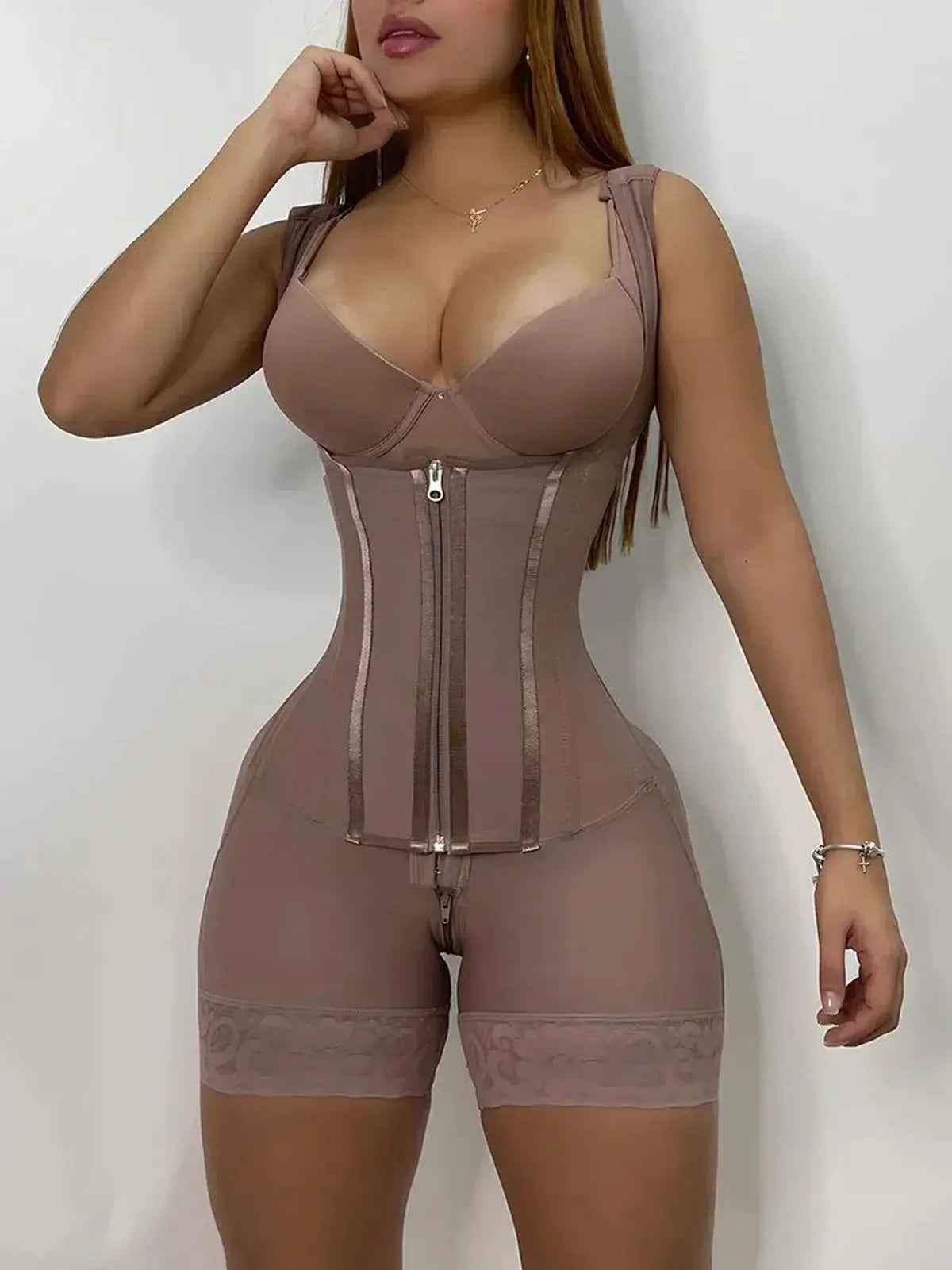 Women's High Compression Shapewear Girdle Pants Support