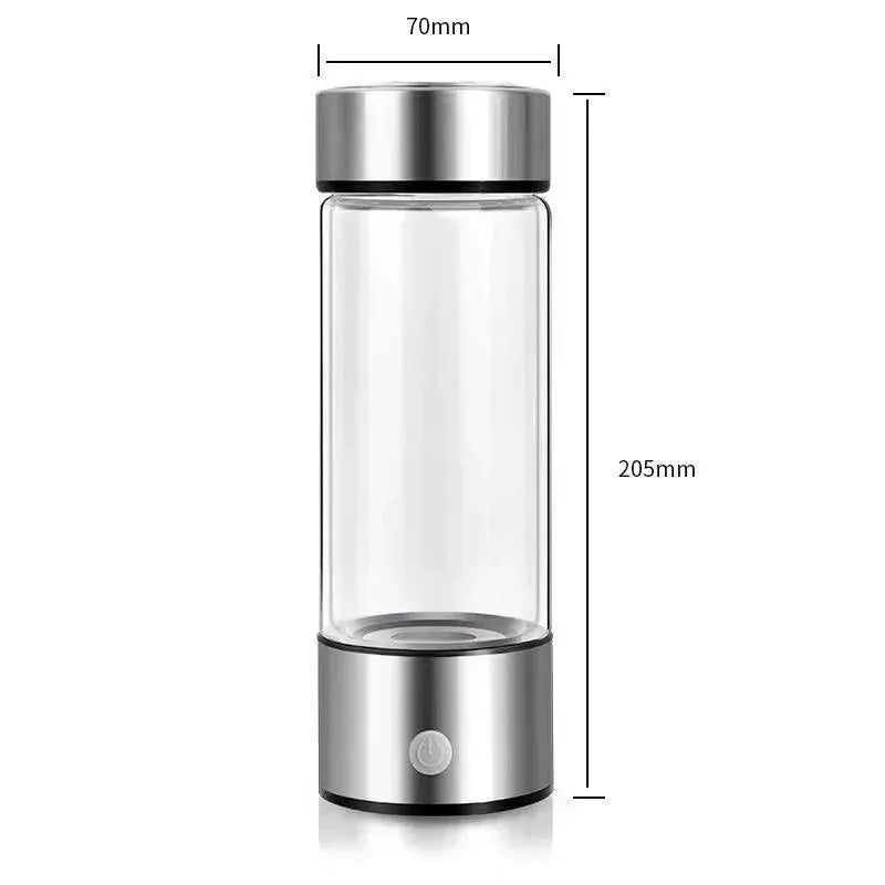 Hydrogen Infused Water Bottle Portable Ionizer Wellness