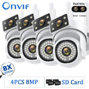8MP Outdoor Wifi Camera With AI Smart Tracking System
