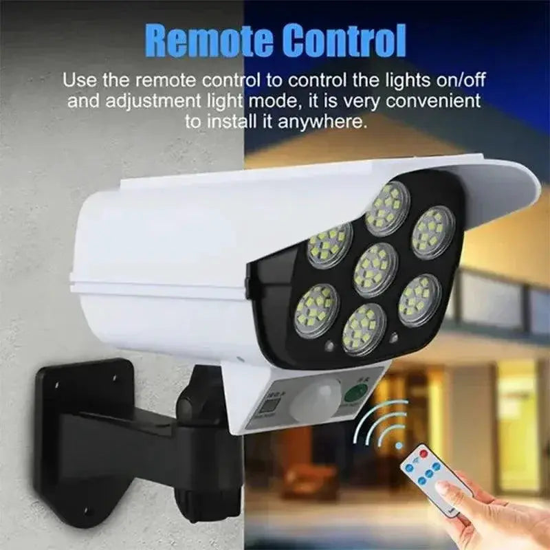 Solar Security Light With Wireless Camera LED Floodlight