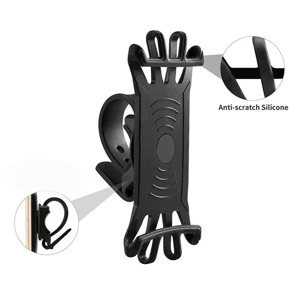 Cycling Phone Mount Silicone Grip Samsung iPhone Xiaomi
