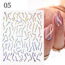 Elevate Your Style with Chic 3D Nail Art Decals Set