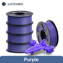 ANYCUBIC 5KG PETG Filament PLA 3D Printer Multicolor 1.75mm Plastic 3D Printer Filament For Kobra 3 Combo S1C FDM 3D Printer