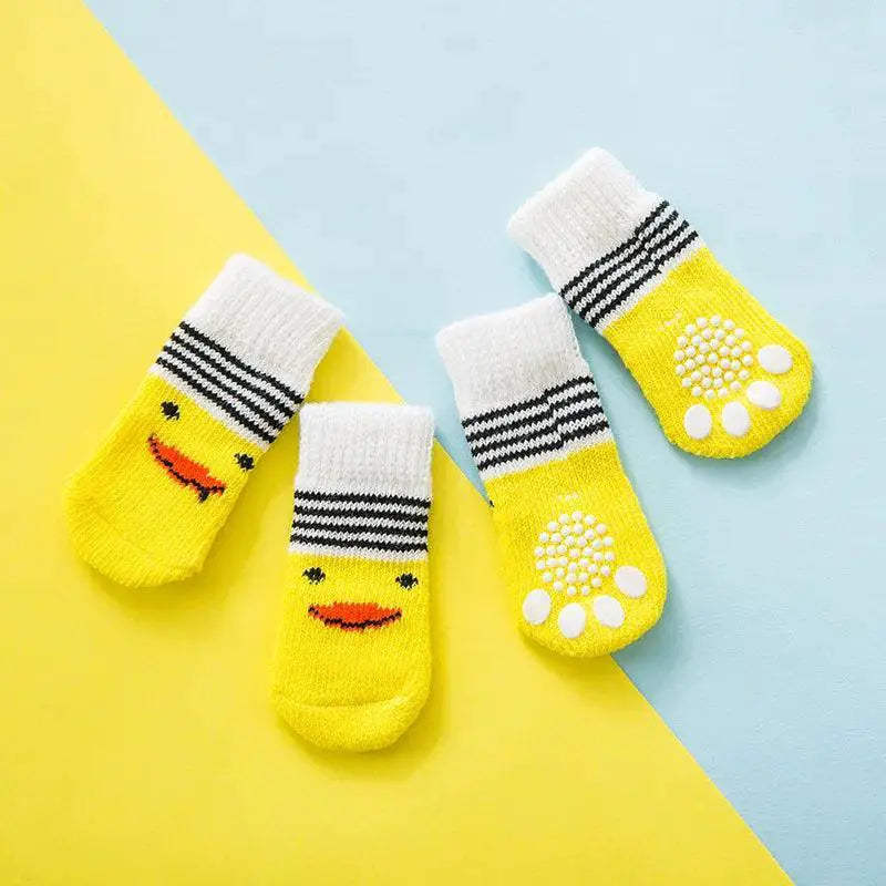 Adorable Anti Slip Paw Socks For Small Dogs Scratch Proof