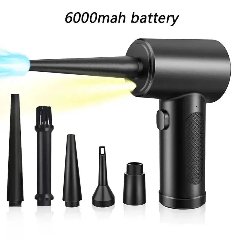 50000 RPM Wireless Compressed Air Duster Portable Cleaner