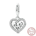 Sterling Silver Charm Beads Luminous