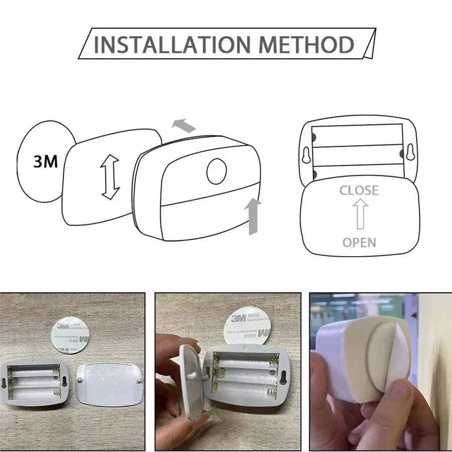 Motion Sensing LED Night Light Smart Energy Saving Lamp