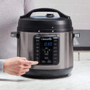 Pressure Cooker & Slow Cooker Programmable XL 8-Quart