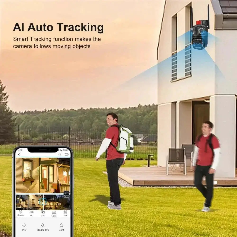 Next Gen 8K AI WiFi Security Camera With Smart Tracking