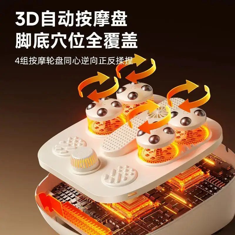Smart Tall Deep Automatic Heating Massage Foot Bath Tub With Dryer