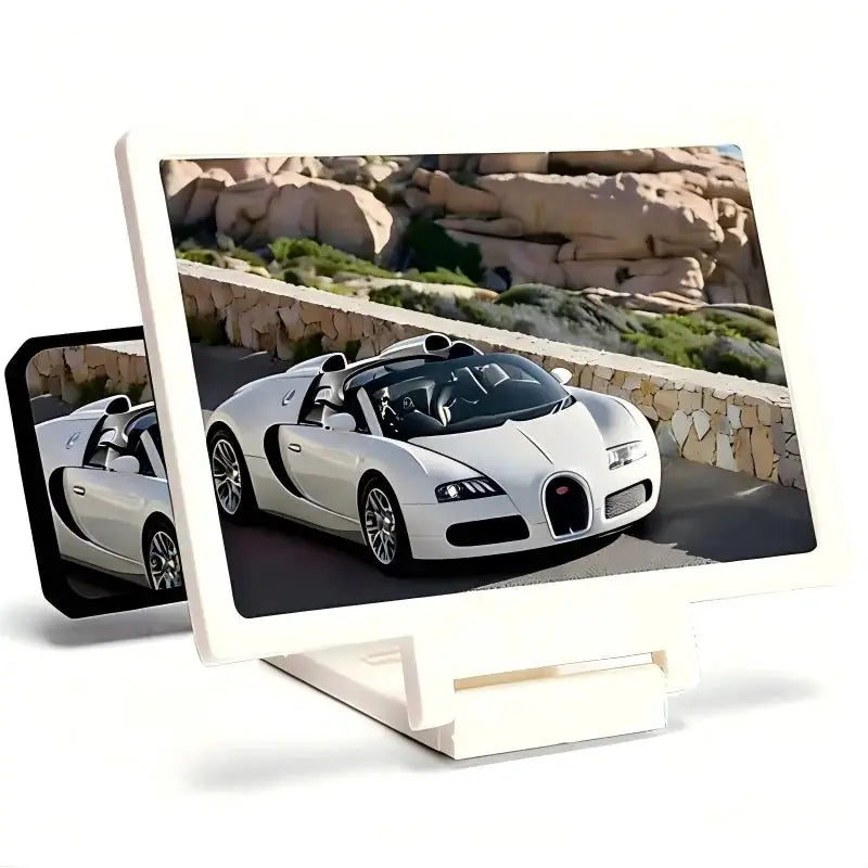 Universal HD 3D Screen Magnifier for Phone – Foldable Stand with Large Display Holder for Movies, Games & Video Calls