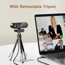 4K Autofocus Webcam - Crisp Clear Video Calls