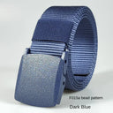 White Automatic Buckle Nylon Army