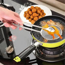 Stainless Steel Fine Mesh Strainer Spoon with Clip Kitchen Oil