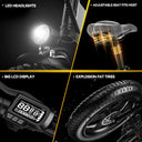 Cybervelo 1000W Foldable Fat Tire Ebike