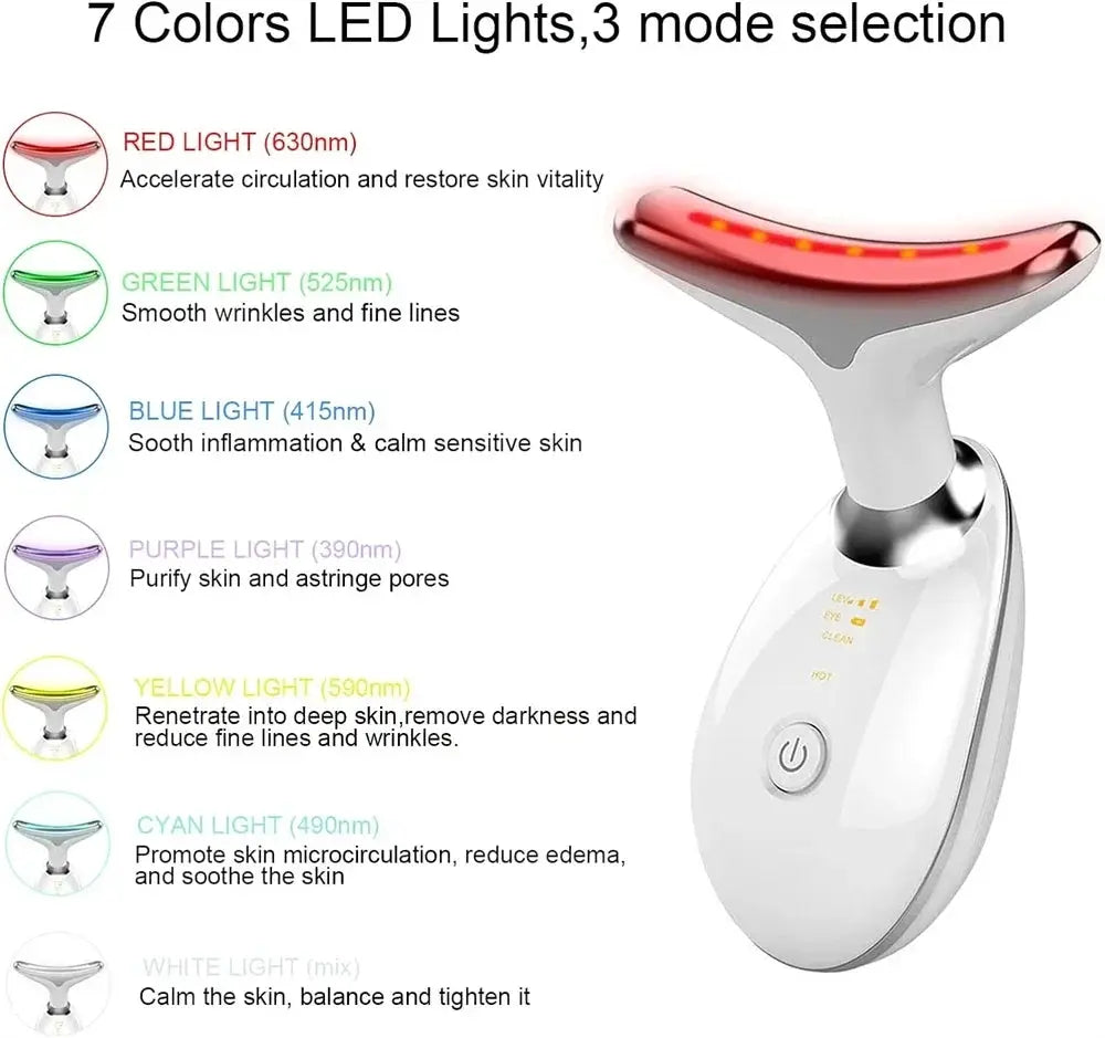 Neck And Face Lifter EMS Lifting Massager Skin Tightening - OurLum.com