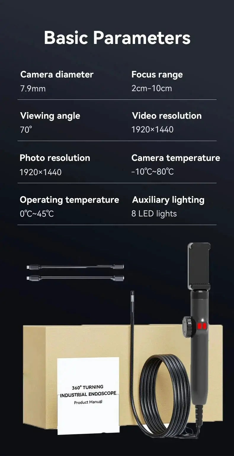 Two-Way Borescope for Tight Spaces — product view 17