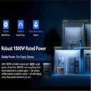 Oscal 1800W Solar Generator Portable