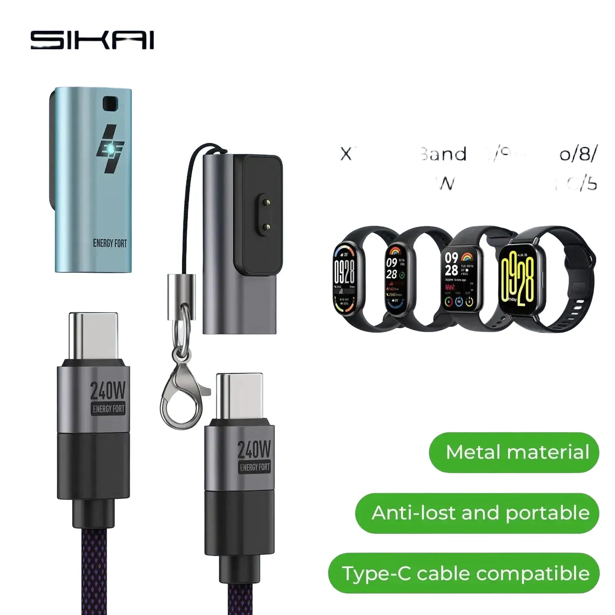 Xiaomi Keychain USB C - Fast Watch Cable — product view 1