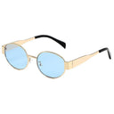 Trendy UV400 Punk Round Sunglasses for Men and Women