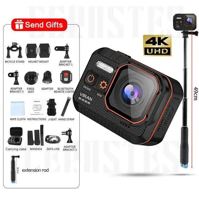 AdventurePro 4K Action Camera for Epic Moments Clarity