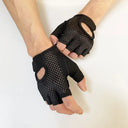 Breathable Gym Gloves With Microfiber Fabric For Training