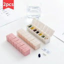 Braille Pill Box for Travelers Meds