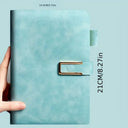 A5 Soft Leather Cover Notebook