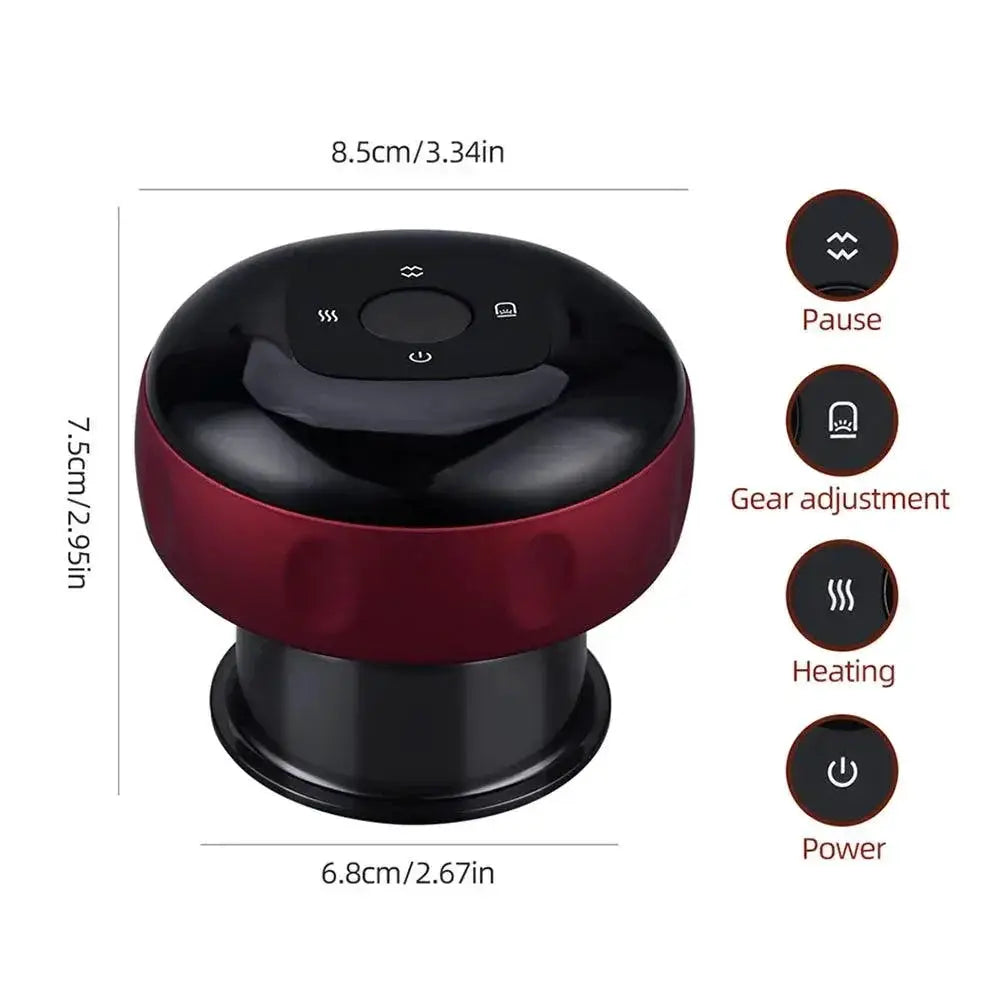 Electric Cupping Massage Vacuum Suction Massager For Body