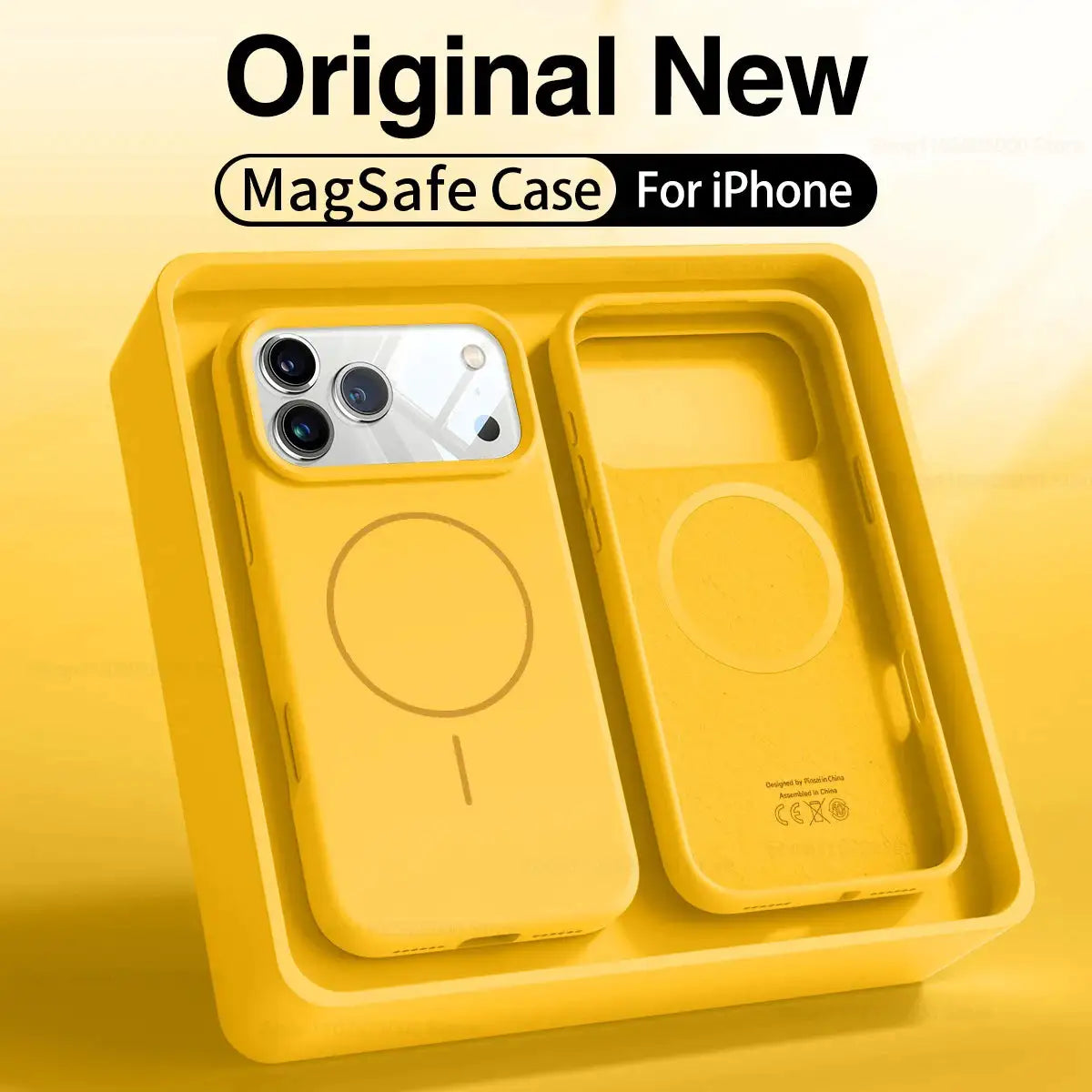 Magnetic Original Liquid Silicone Case For iPhone 13 14 15 16 17 18 Pro Max For Magsafe Cases For iPhone 18 Pro Max Phone Cover