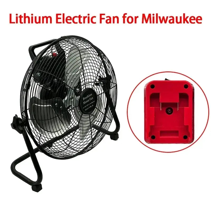 14 Inch Brushless Floor Fan For Bosch Makita Tools