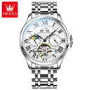 Moon Phase Luxury Men's Watch for Stylish Gentlemen's Elegance