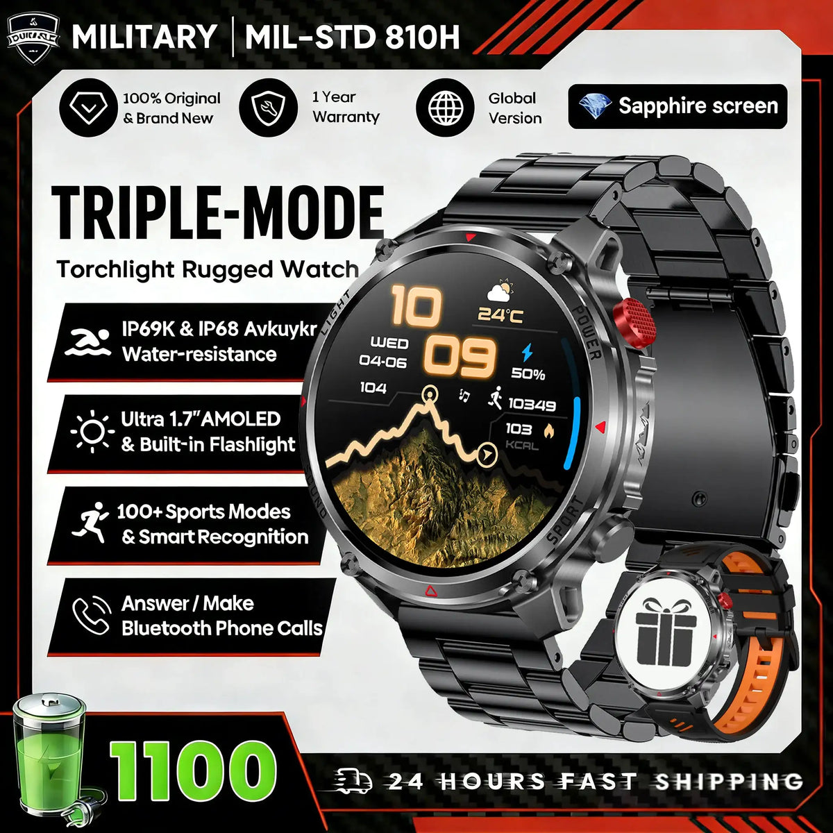 Ultra Watch - Long Battery GPS Tracker — product view 8