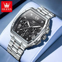 Stainless Steel Men Quartz Date Watch