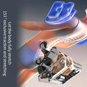 Coolfull Zero Gravity Mode Real Time Heart Rate Monitor Leg Angle Adjustment Calf Scraping Foot Massage Chair
