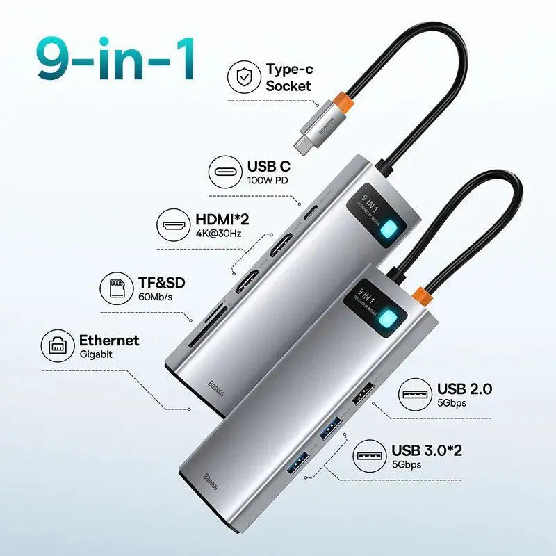 Baseus USB C Hub Ultimate HD Connectivity Solution — product view 10