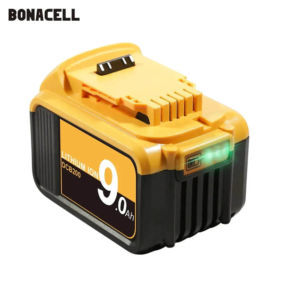 High-Capacity 18V/20V Li-Ion Cordless Slide Battery Pack