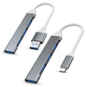 4 Port USB C Hub - High Speed USB 3.0 For Laptops