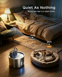 Cordless Stainless Steel Cat Water Fountain