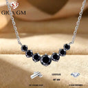 Moissanite Pendant Necklace In Total