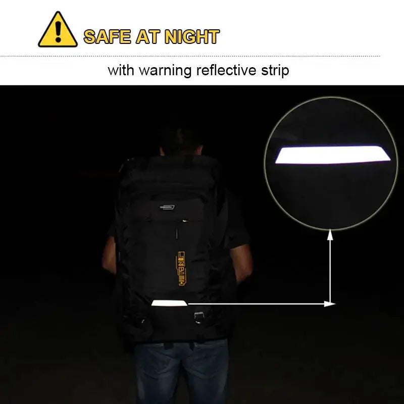 80L 50L Outdoor Backpack For Men Women Travel Rucksack