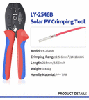 MC4 Crimping Pliers for Solar Installers