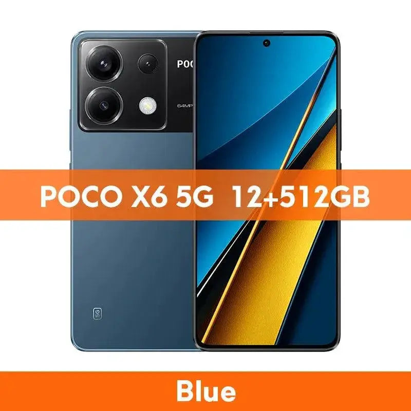Poco X6 5G Global Version Smartphone NFC 256GB 512GB