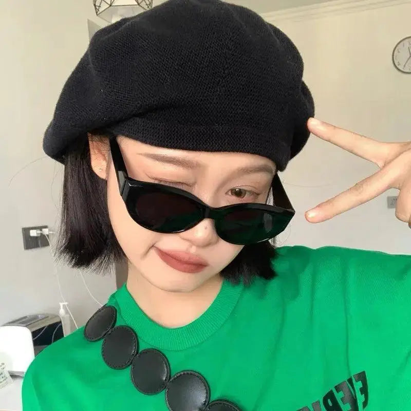 Vintage Cat Eye Sunglasses For Women Stylish Oval Shades