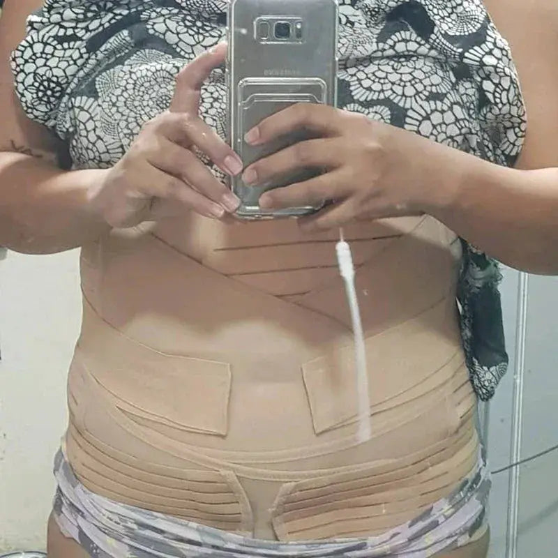 3 In 1 Postpartum Belly Band Waist Trainer Girdle Recovery