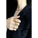 Personalized Gold Plated Ring for Her