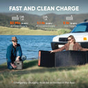 Jackery E2000AC Portable Power Station 2037Wh LiFePO4 Battery, 2200W Solar Generator with 2x 200W Solar Panels and 5m Extension Cable for RV Camping Emergency Home Backup
