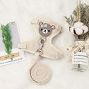 Cute Dog Chest Harness Leash: Stylish Small Pet Gear